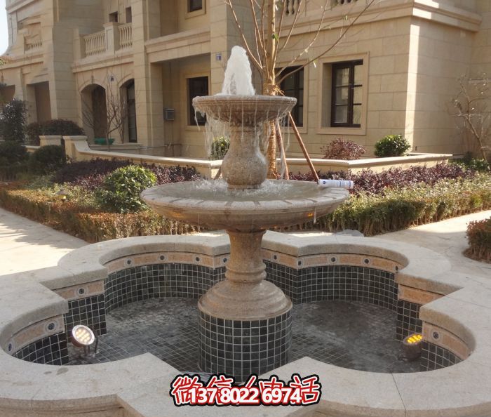 精致的大理石噴泉雕塑，給您的小區景觀添彩