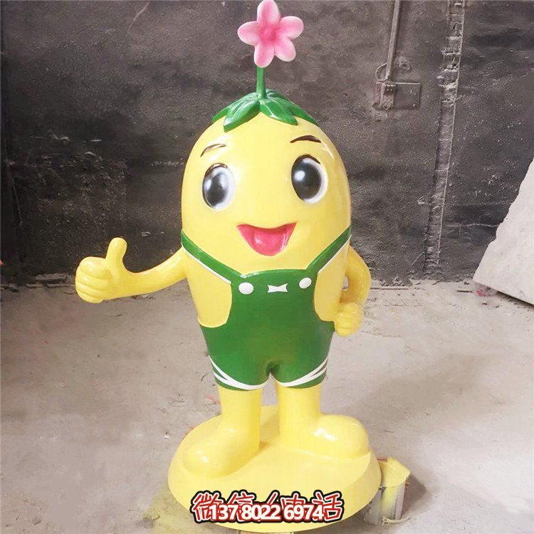 玻璃鋼卡通人物雕塑，給幼兒園創意擺放