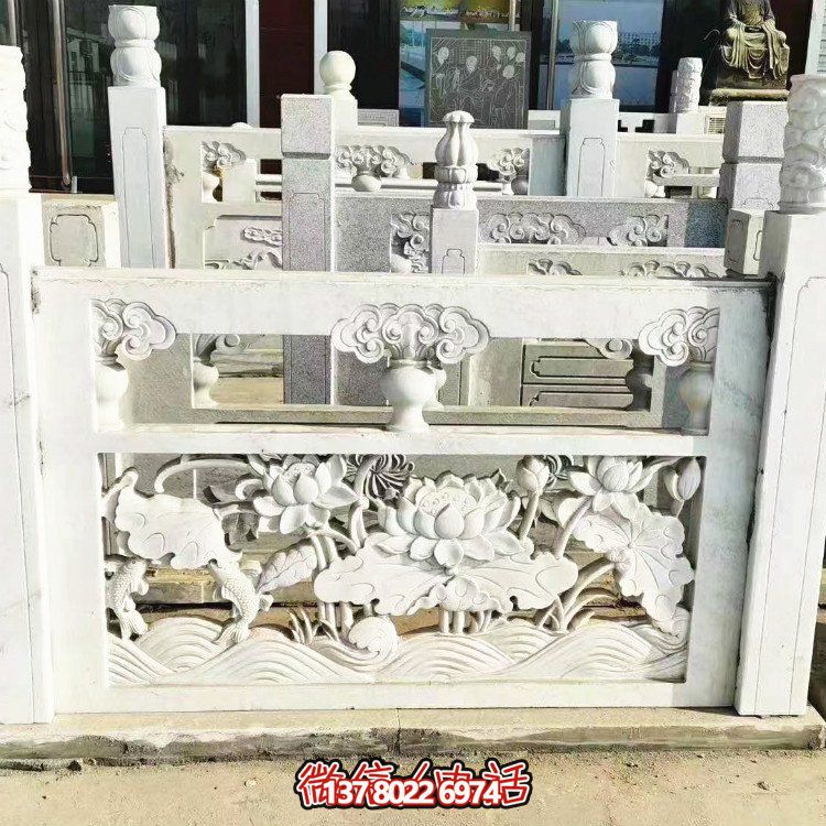 精美石欄桿，讓你的小區、公園更加美觀