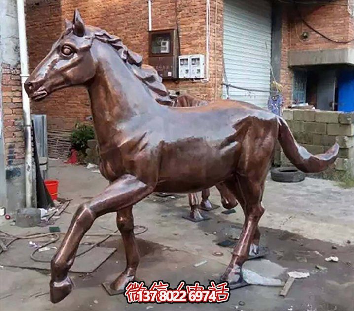 玻璃鋼動(dòng)物雕塑景觀擺放，美化城市廣場(chǎng)