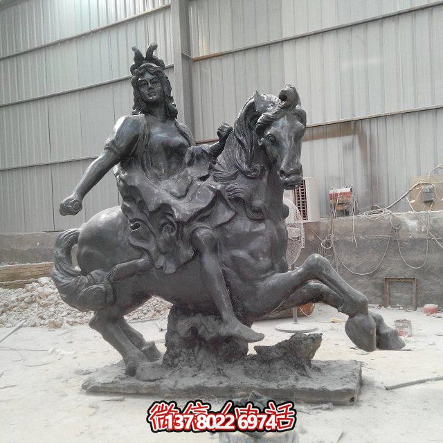 西方風格玻璃鋼雕塑，打造精美景觀