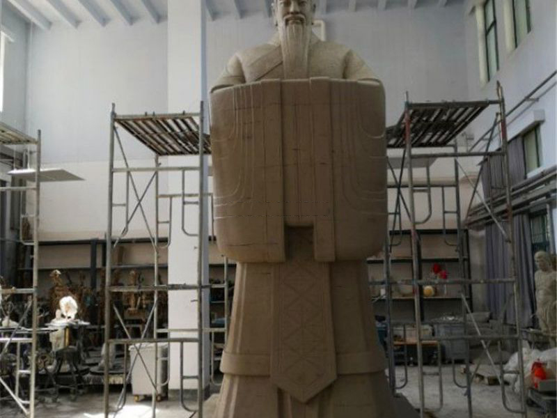 神話(huà)人物舜帝雕像